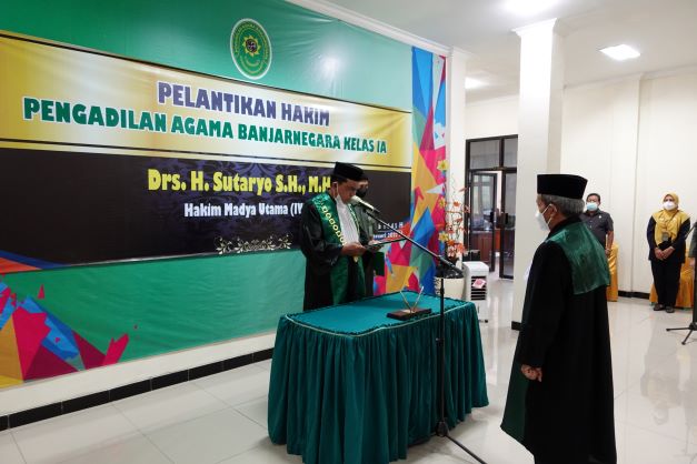 pelantikan sutaryo