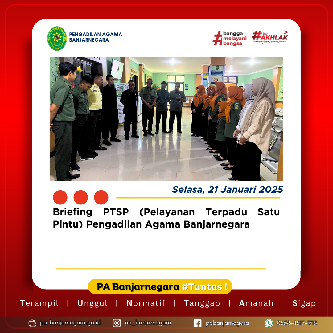 21012025 Briefing Pagi