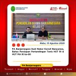 PA Banjarnegara Ikuti Rakor Korwil Banyumas, Bahas Persiapan Pertandingan Tenis HUT RI & HUT MA RI ke-80