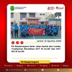 PA Banjarnegara Gelar Jalan Santai dan Lomba Tradisional Meriahkan HUT RI ke-80 dan HUT MA RI ke-80