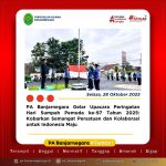 PA Banjarnegara Gelar Upacara Peringatan Hari Sumpah Pemuda ke-97 Tahun 2025: Kobarkan Semangat Persatuan dan Kolaborasi untuk Indonesia Maju
