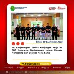 PA Banjarnegara Terima Kunjungan Kerja PT POS Indonesia Banjarnegara dalam Rangka Monitoring dan Evaluasi Kerja Sama