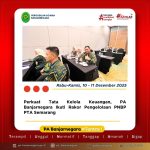 Perkuat Tata Kelola Keuangan, PA Banjarnegara Ikuti Rakor Pengelolaan PNBP PTA Semarang