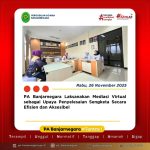 PA Banjarnegara Laksanakan Mediasi Virtual sebagai Upaya Penyelesaian Sengketa Secara Efisien dan Aksesibel