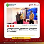 Penguatan Karakter Aparatur: PA Banjarnegara Gelar Pembinaan ESQ Bersama Wakil Ketua PTA Semarang