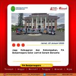 Jaga Kebugaran dan Kekompakan, PA Banjarnegara Gelar Jum’at Senam Bersama