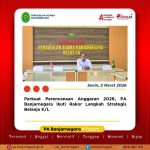 Perkuat Perencanaan Anggaran 2026, PA Banjarnegara Ikuti Rakor Langkah Strategis Belanja K/L