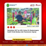 Meriahkan HUT ke-455, Ketua PA Banjarnegara Hadiri Kirab Budaya dan Pasowanan Agung