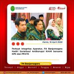 Perkuat Integritas Aparatur, PA Banjarnegara Hadiri Sosialisasi Antikorupsi IKAHI bersama KPK dan PPATK