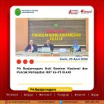 PA Banjarnegara Ikuti Seminar Nasional dan Puncak Peringatan HUT ke-73 IKAHI