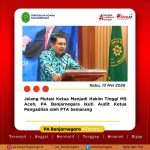 Penuh Haru dan Apresiasi, PA Banjarnegara Gelar Pengantar Alih Tugas Ketua Dr. Azmir, S.H., M.H.