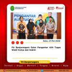 Penuh Haru dan Apresiasi, PA Banjarnegara Gelar Pengantar Alih Tugas Wakil Ketua dan Hakim