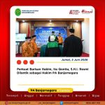 Perkuat Barisan Hakim, Ita Qonita, S.H.I. Resmi Dilantik sebagai Hakim PA Banjarnegara