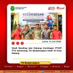 Studi Banding dan Dukung Kontingen PTWP PTA Semarang, PA Banjarnegara Hadir di Kota Malang