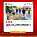 Pastikan Objek Eksekusi Sesuai Putusan, PA Banjarnegara Laksanakan Konstatering di Desa Lengkong