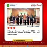 Dukung Sensus Ekonomi 2026, PA Banjarnegara Terima Kunjungan Tim BPS Banjarnegara