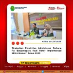 Tingkatkan Efektivitas Administrasi Perkara, PA Banjarnegara Ikuti Rakor Implementasi SEMA Nomor 1 Tahun 2023