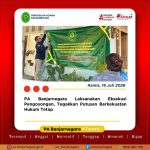 PA Banjarnegara Laksanakan Eksekusi Pengosongan, Tegakkan Putusan Berkekuatan Hukum Tetap