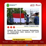 Khidmat dan Penuh Semangat Nasionalisme, PA Banjarnegara Gelar Upacara HUT ke-81 Kemerdekaan RI