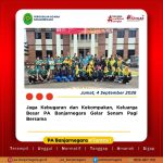 Jaga Kebugaran dan Kekompakan, Keluarga Besar PA Banjarnegara Gelar Senam Pagi Bersama