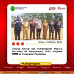 Dukung Sinergi dan Pembangunan Daerah, Sekretaris PA Banjarnegara Hadiri Kegiatan TMMD di Kecamatan Punggelan
