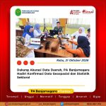 Dukung Akurasi Data Daerah, PA Banjarnegara Hadiri Konfirmasi Data Geospasial dan Statistik Sektoral